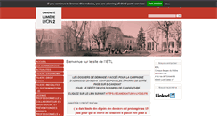 Desktop Screenshot of ietl.univ-lyon2.fr