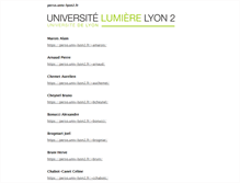 Tablet Screenshot of perso.univ-lyon2.fr