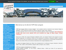 Tablet Screenshot of langues.univ-lyon2.fr